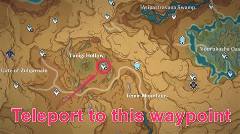 Location map of the 1.05.
